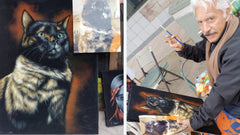 COMMISSIONED Cat portraits email coledane@gmail.com