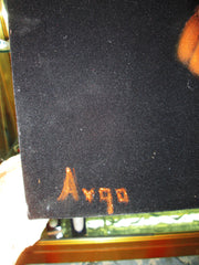 Bruce Lee Portrait,  Original Oil Painting on Black Velvet by Alfredo Rodriguez "ARGO"  - #A113