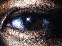 Jimi Hendrix Portrait,  Original Oil Painting on Black Velvet by Alfredo Rodriguez "ARGO" - #A146