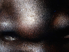Jimi Hendrix Portrait,  Original Oil Painting on Black Velvet by Alfredo Rodriguez "ARGO" - #A146