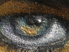 James Dean Portrait,  Original Oil Painting on Black Velvet by Alfredo Rodriguez "ARGO"  - #A171