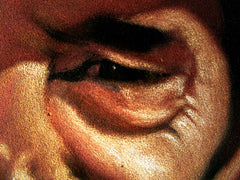 Lemmy of Motorhead,  Original Oil Painting on Black Velvet by Alfredo Rodriguez "ARGO"  - #A172