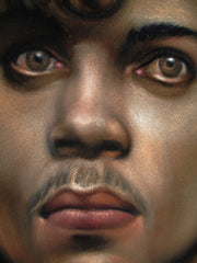 Prince  Portrait,  Original Oil Painting on Black Velvet by Alfredo Rodriguez "ARGO" - #A176