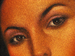 Nude, Sexy Playboy Nude in color,  Original Oil Painting on Black Velvet by Enrique Felix , "Felix" - #F33