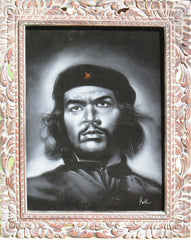 Che Guevara,  Original Oil Painting on Black Velvet by Enrique Felix , "Felix" - #F136