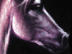 Unicorn,  Original Oil Painting on Black Velvet by Enrique Felix , "Felix" - #F163