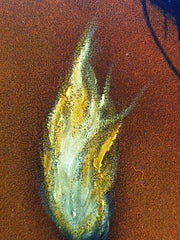 Indiana Jones,   Original Oil Painting on Black Velvet by Enrique Felix , "Felix" - #F171