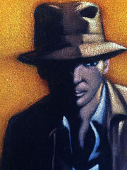 Indiana Jones,   Original Oil Painting on Black Velvet by Enrique Felix , "Felix" - #F171