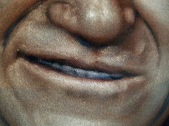 Copy of John Wayne Portrait,  Original Oil Painting on Black Velvet by Alfredo Rodriguez "ARGO" - a480