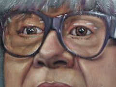 Danny DeVito as Ongo in Always Sunny in Philadelphia's, "Dee Made a Smut Film" Original oil on black velvet by Argo size (24"x18") a576-Ba12