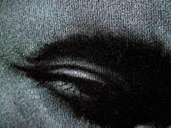 Elvis Presley Playing Guitar,  Original Oil Painting on Black Velvet by Enrique Felix , "Felix" - #F160