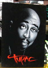 Tupac Shakur portrait; 2Pac  ; Original Oil painting on Black Velvet by Zenon Matias Jimenez- #JM98